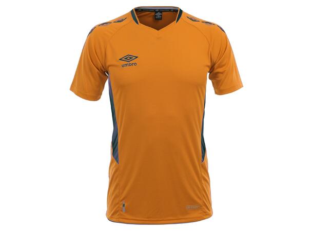 UMBRO UX-1 Jersey SS Oran/Svart XL Matchtröja kort ärm 